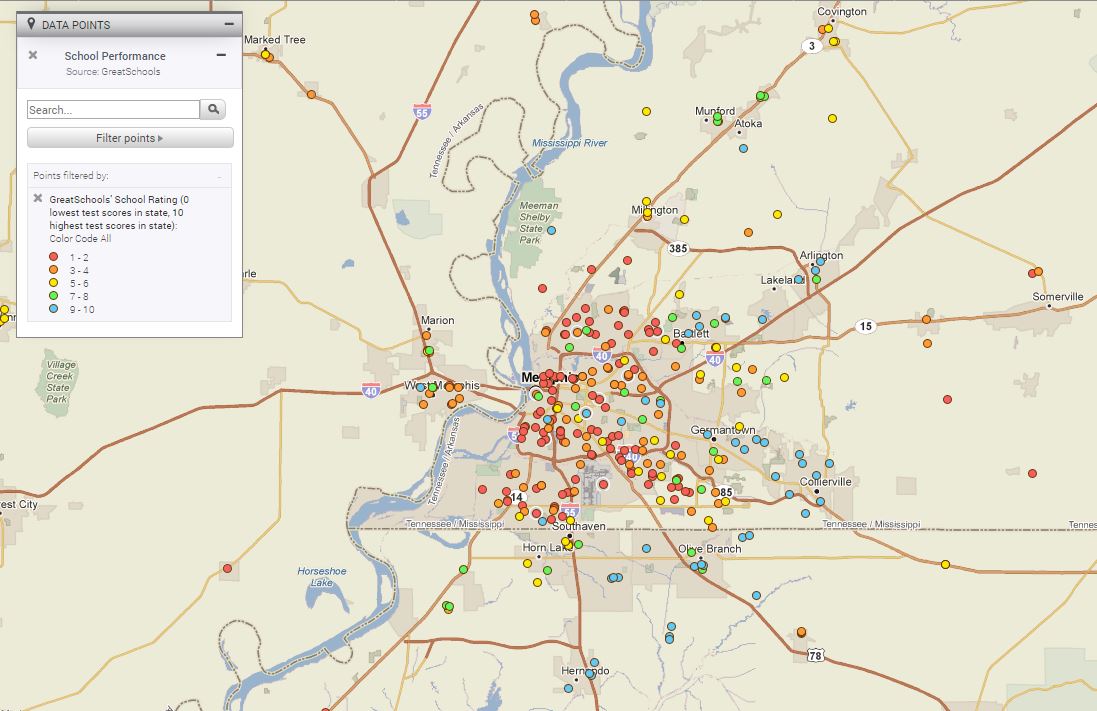 GreatSchools Ratings What Do They Mean PolicyMap