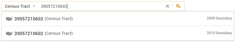 Search by Census Tract and Block Group | PolicyMap