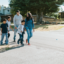 Family Walks In Neighborhood