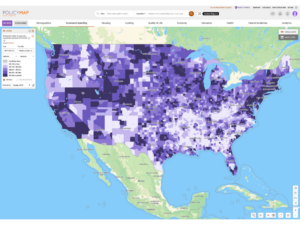 The Most Location Data On The Web. | PolicyMap