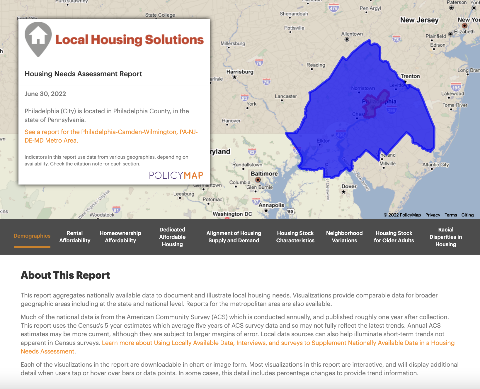 Celebrating the 1st Anniversary of the Housing Needs Assessment Tool