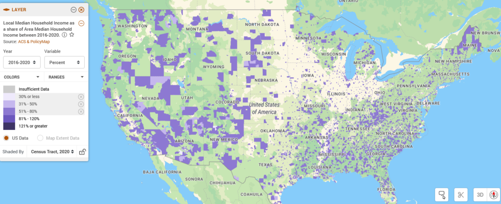 Local Median Household Income