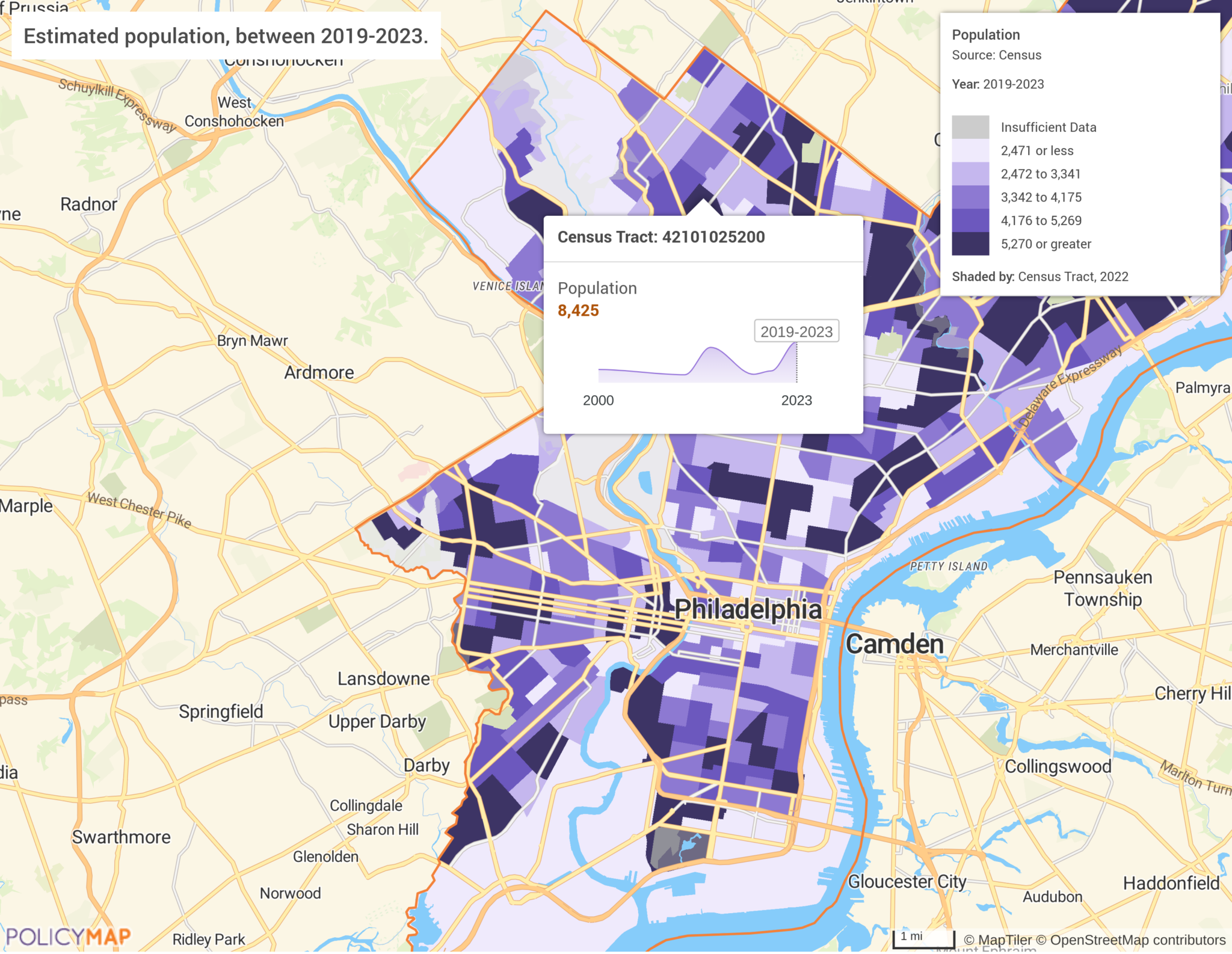 ACS (American Community Survey) Data Updated To 2019-2023 | PolicyMap
