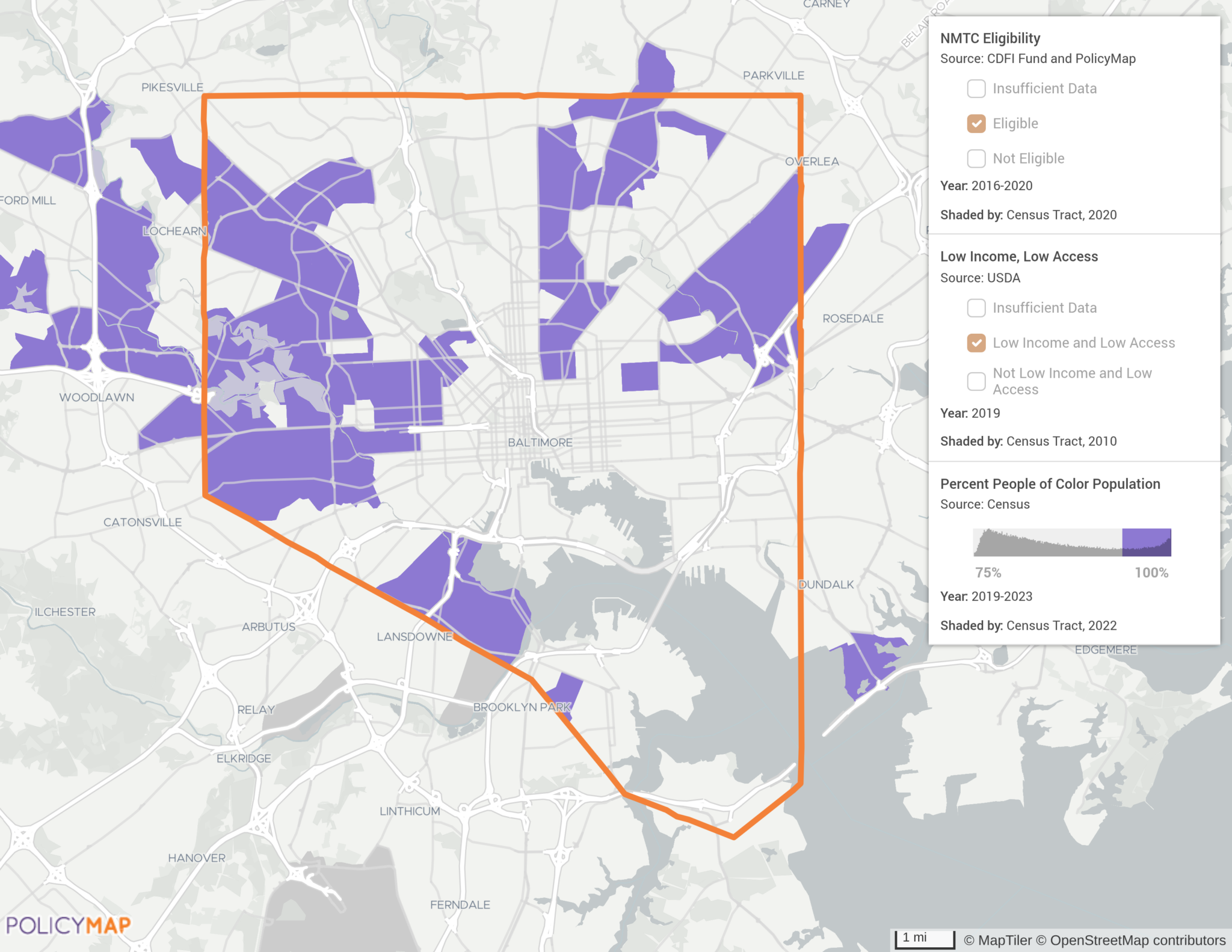 The Power of Intersection: Multi-Layer Maps | PolicyMap