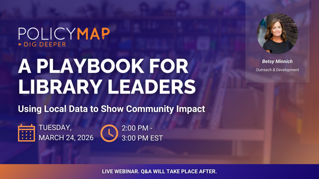 A Playbook for Library Leaders: Using Local Data to Show Community Impact