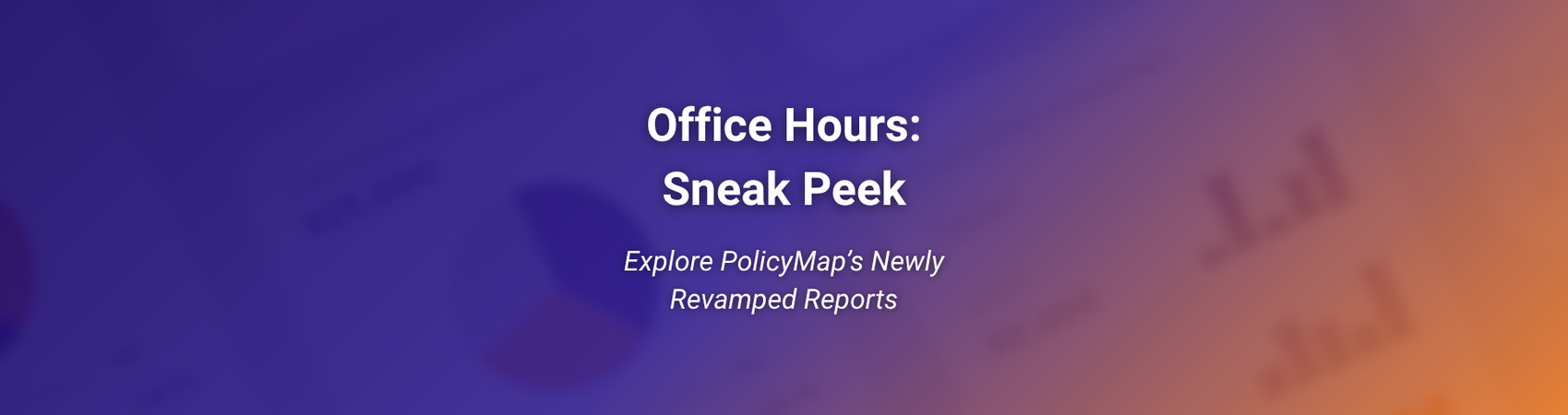 PolicyMap Office Hours: Explore PolicyMap’s Newly Revamped Reports